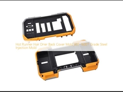 Hot Runner asciugacapelli Back Cover Mold 80T-1600T Grade Steel Injection Mold