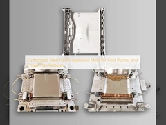 Stampo per elettrodomestici in acciaio personalizzato per le caratteristiche di Cold Runner e Crisper Pan